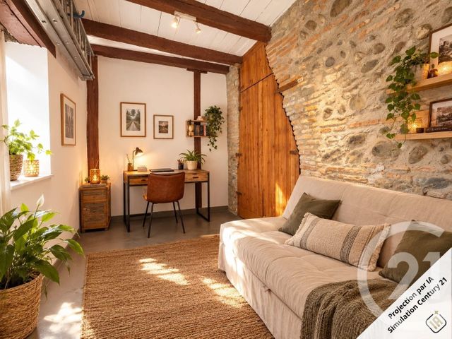 maison à vendre - 3 pièces - 55.0 m2 - CARBONNE - 31 - MIDI-PYRENEES - Century 21 Hnc.Immo
