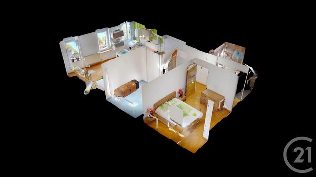 Appartement T3 à vendre - 3 pièces - 58.0 m2 - CARBONNE - 31 - MIDI-PYRENEES - Century 21 Hnc.Immo