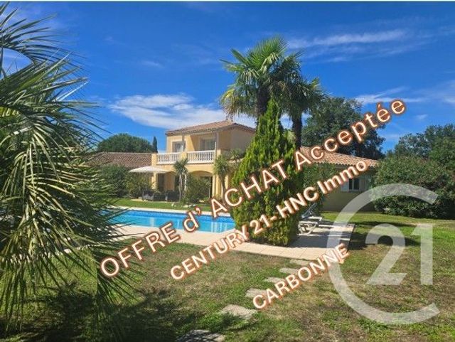 maison à vendre - 7 pièces - 266.0 m2 - CARBONNE - 31 - MIDI-PYRENEES - Century 21 Hnc.Immo