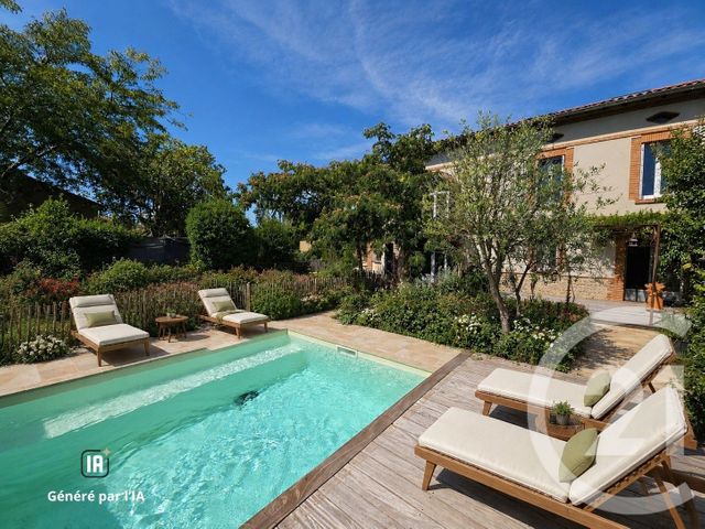 maison à vendre - 6 pièces - 146.23 m2 - LONGAGES - 31 - MIDI-PYRENEES - Century 21 Hnc.Immo