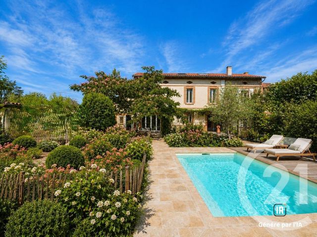 maison à vendre - 6 pièces - 146.23 m2 - LONGAGES - 31 - MIDI-PYRENEES - Century 21 Hnc.Immo