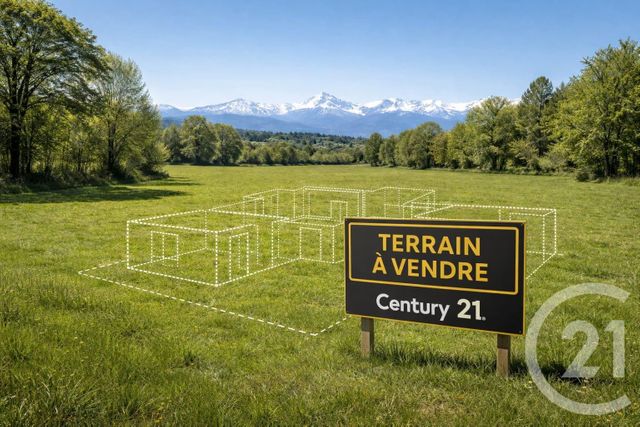 terrain à vendre - 1704.0 m2 - LAFITTE VIGORDANE - 31 - MIDI-PYRENEES - Century 21 Hnc.Immo