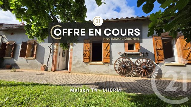 Maison à vendre LHERM