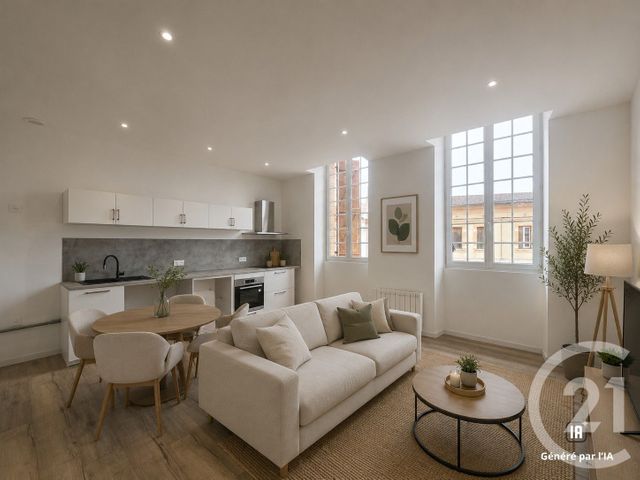 Appartement F2 à louer - 2 pièces - 39.0 m2 - RIEUMES - 31 - MIDI-PYRENEES - Century 21 Hnc.Immo