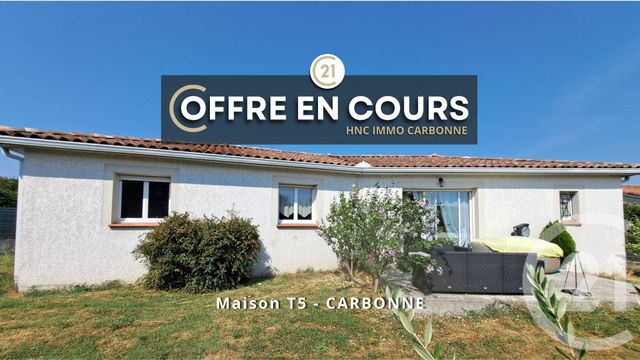 Maison à vendre CARBONNE