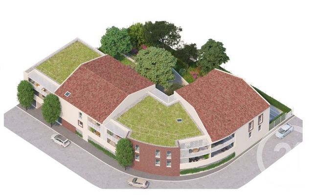Appartement T2 à vendre - 2 pièces - 44.0 m2 - CARBONNE - 31 - MIDI-PYRENEES - Century 21 Hnc.Immo