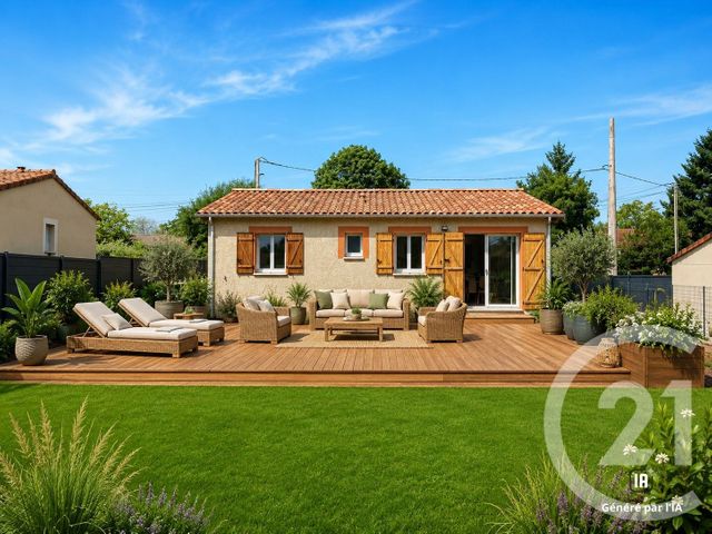 maison à vendre - 4 pièces - 75.0 m2 - MONTESQUIEU VOLVESTRE - 31 - MIDI-PYRENEES - Century 21 Hnc.Immo